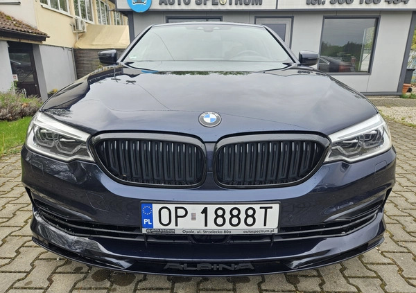 BMW Seria 5 cena 255000 przebieg: 164000, rok produkcji 2018 z Reszel małe 529